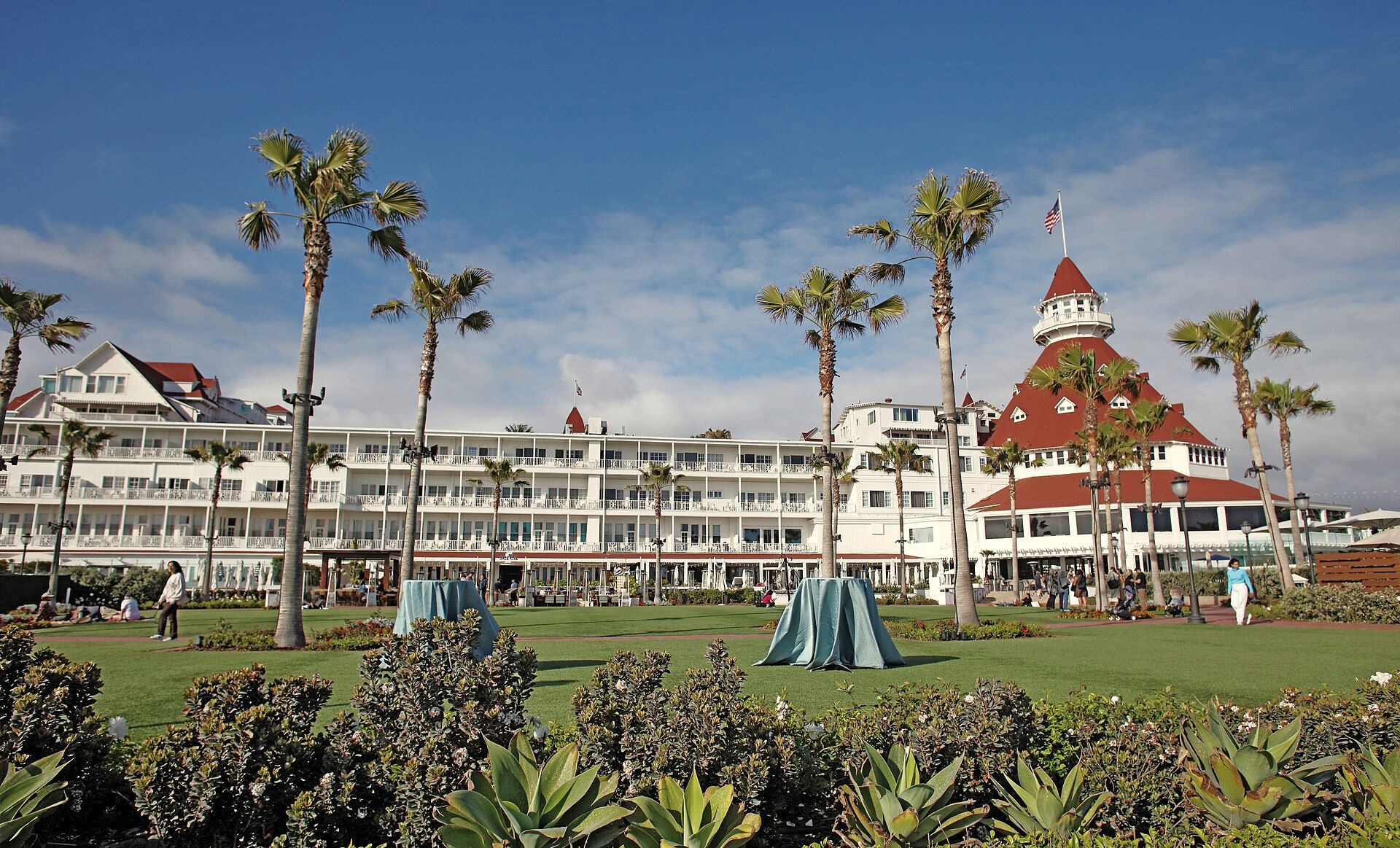 Hotel del Coronado and Coronado Beach